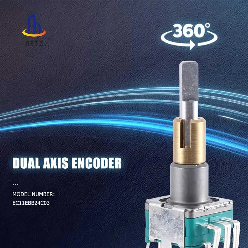 A33Z-EC11EBB24C03 Dual Axis Encoder With Switch 30 Positioning Number 15 Pulse Point Handle 25Mm
A33Z-EC11EBB24C03 Dual Axis Encoder With Switch 30 Positioning Number 15 Pulse Point Handle 25Mm