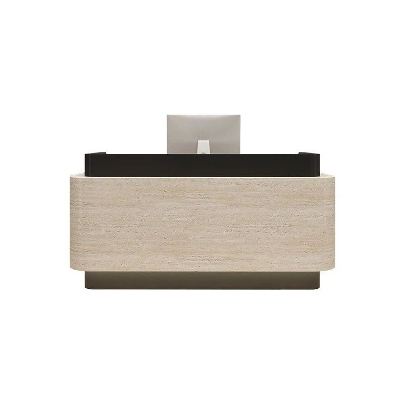 LMM minimalist modern company front desk reception for hotel inquiries and cashier service desks
LMM minimalist modern company front desk reception for hotel inquiries and cashier service desks