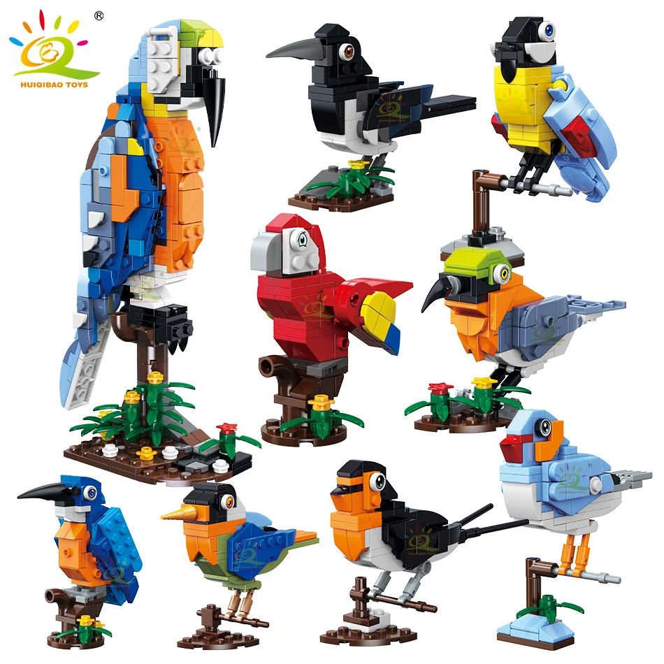 MOC 8в1 Parrot Милая модель птицы строительные блоки Cockatoo Ласточка Magpie перламутровые птицы луч идеи Кирпичи Игрушка для создания для детей
MOC 8в1 Parrot Милая модель птицы строительные блоки Cockatoo Ласточка Magpie перламутровые птицы луч идеи Кирпичи Игрушка для создания для детей
