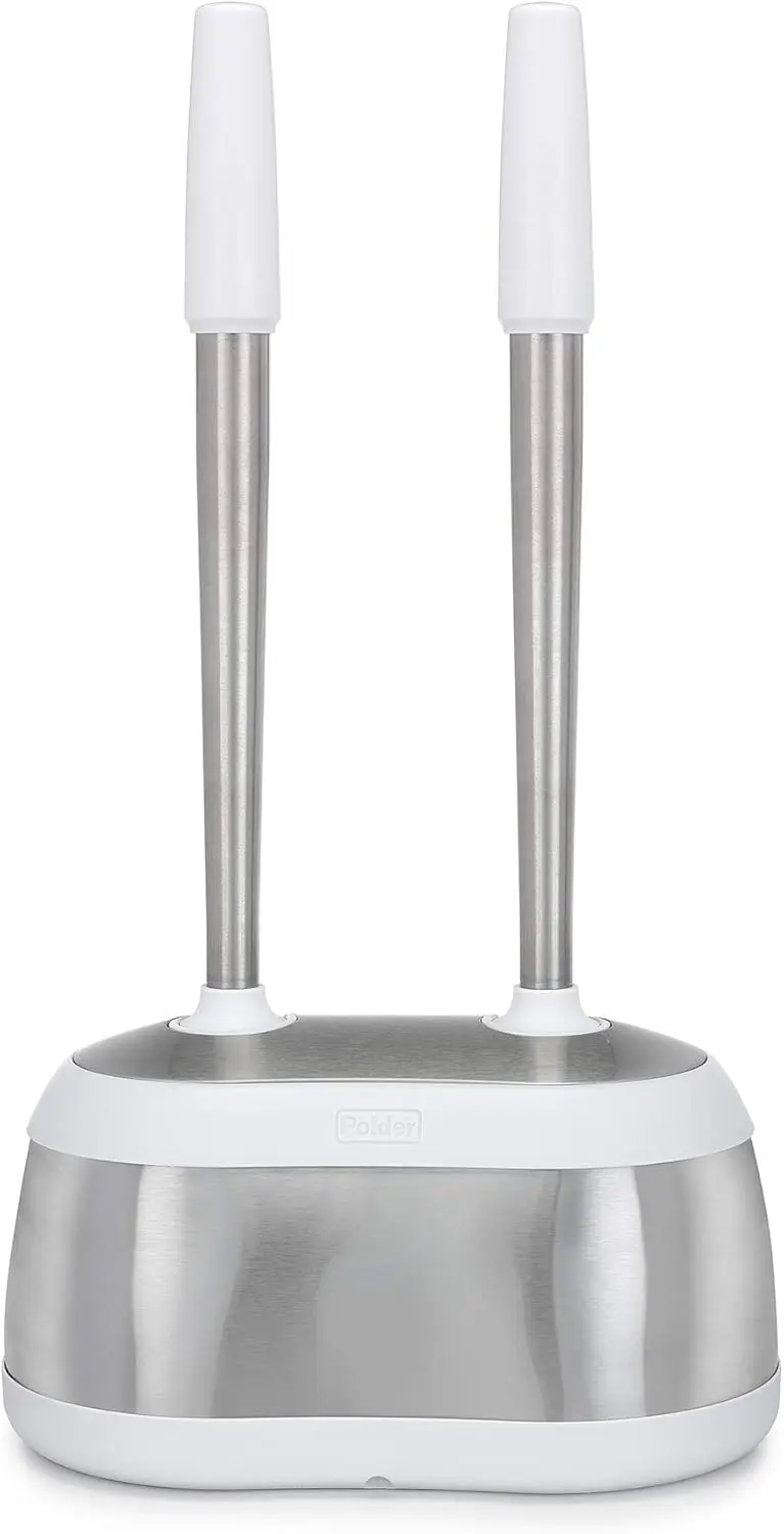 Dual Bath Caddy in White - Expandable Shower Tray for Soap and Accessories
Dual Bath Caddy in White - Expandable Shower Tray for Soap and Accessories