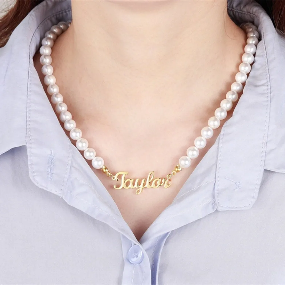 Custom Name Necklace for Women Party Jewelry Gift Stainless Steel Personalized Letter Pendant Femme Customized Jewelry
Custom Name Necklace for Women Party Jewelry Gift Stainless Steel Personalized Letter Pendant Femme Customized Jewelry