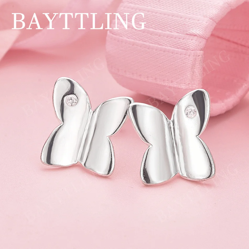 Очаровательные серьги-гвоздики из стерлингового серебра 925 пробы, изысканные глянцевые серьги-гвоздики с бабочками для женщин, модные вечерние свадебные аксессуары, подарочные ювелирные изделия
Очаровательные серьги-гвоздики из стерлингового серебра 925 пробы, изысканные глянцевые серьги-гвоздики с бабочками для женщин, модные вечерние свадебные аксессуары, подарочные ювелирные изделия