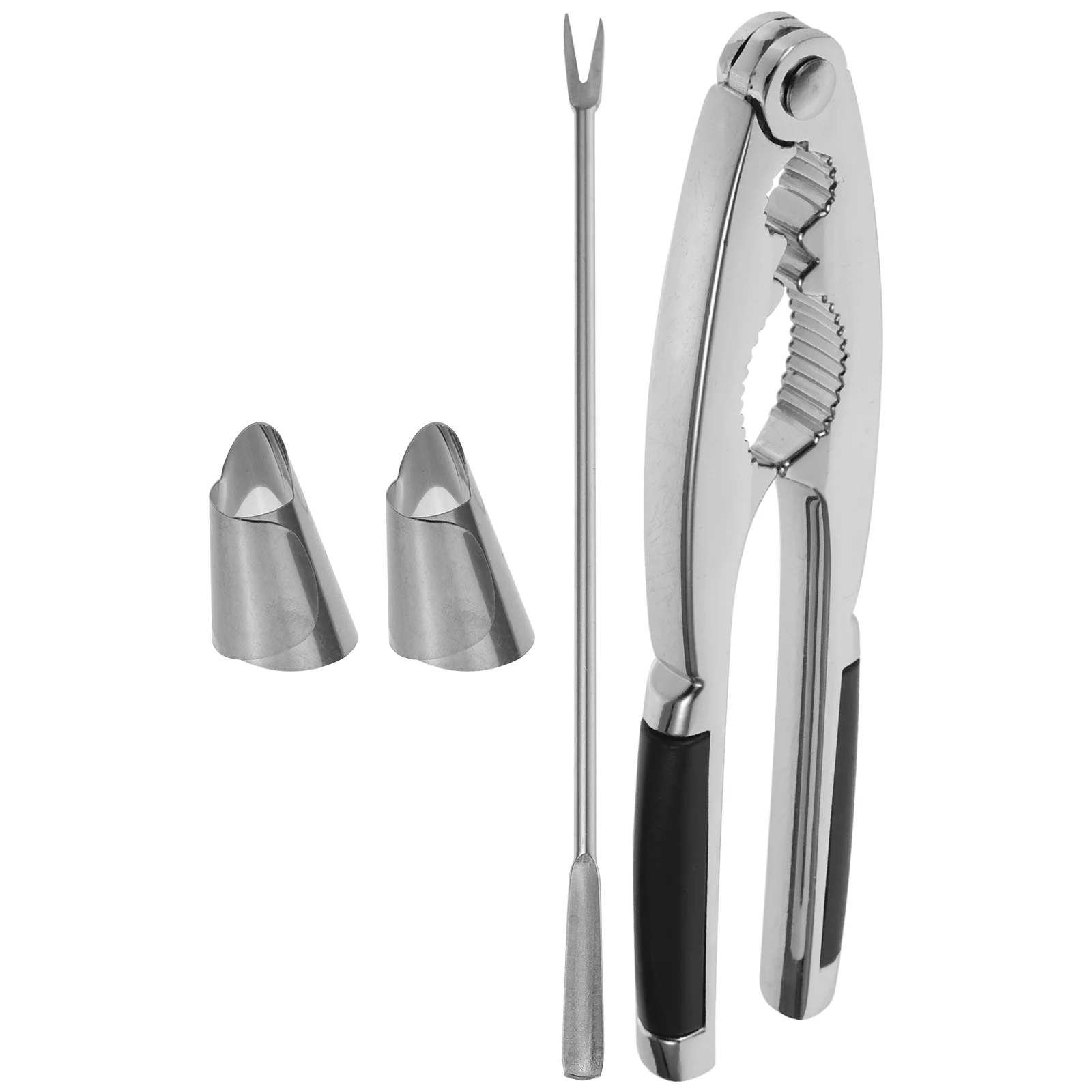 1Set Stainless Steel Nutcracker Nut Opener Tool Multifunctional Walnut Clamp Dried Fruit Shell Opening Kitchen Tool 
1Set Stainless Steel Nutcracker Nut Opener Tool Multifunctional Walnut Clamp Dried Fruit Shell Opening Kitchen Tool