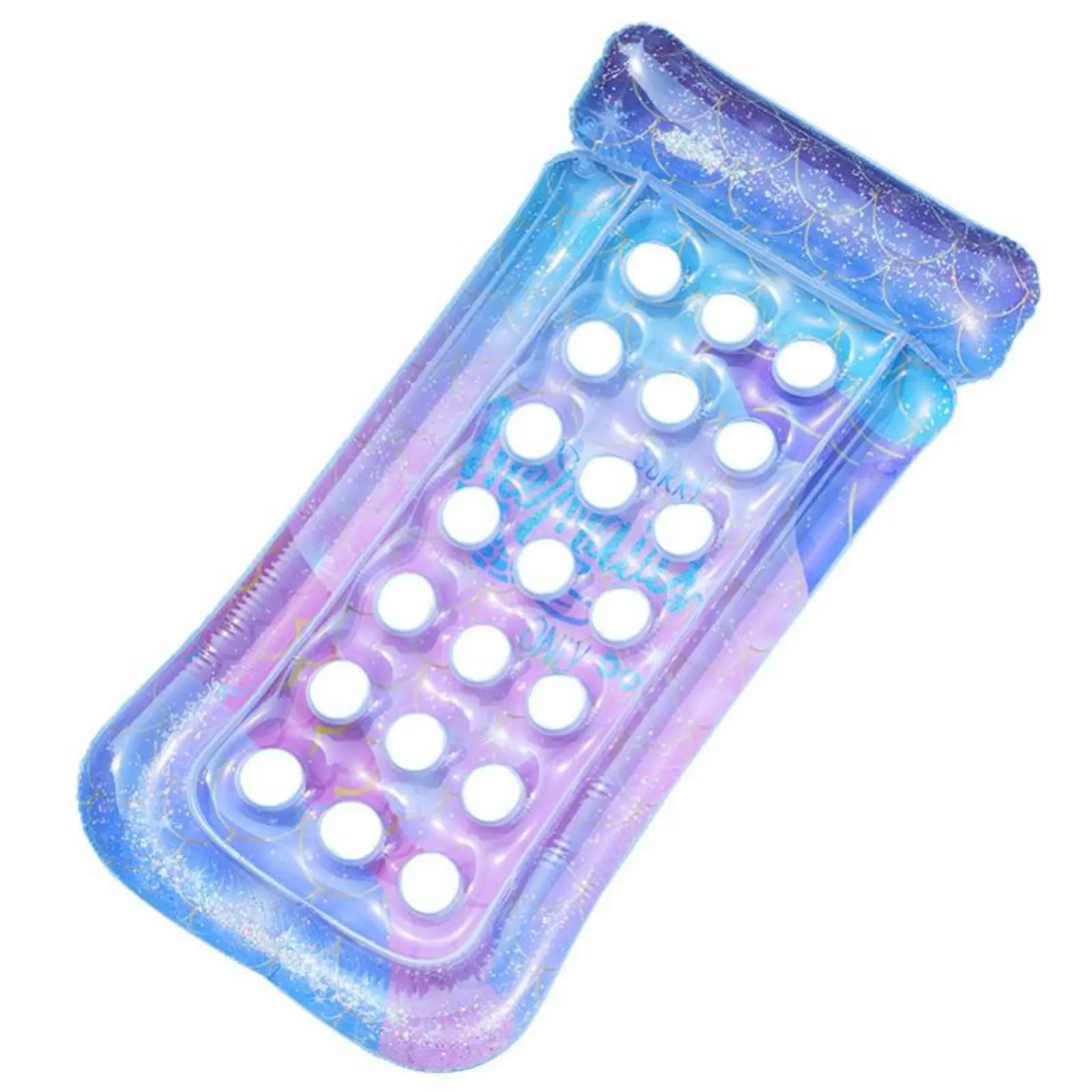 Надувной матрас-русалка металлик для бассейна, водная кровать, аксессуар для вечеринок, из герметичного ПВХ, случайный дизайн
Надувной матрас-русалка металлик для бассейна, водная кровать, аксессуар для вечеринок, из герметичного ПВХ, случайный дизайн