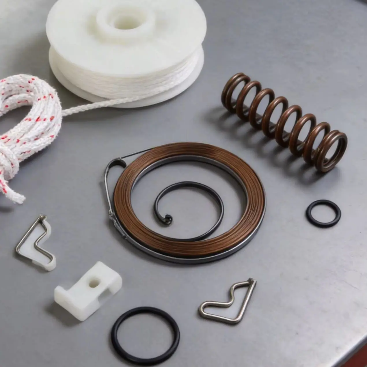 Комплект пружин, шнура и шпинделя стартера с ручным запуском, совместимый с триммерами FC55, FS55, FS45, FS46, FS38, запчасти для садовых триммеров
Комплект пружин, шнура и шпинделя стартера с ручным запуском, совместимый с триммерами FC55, FS55, FS45, FS46, FS38, запчасти для садовых триммеров