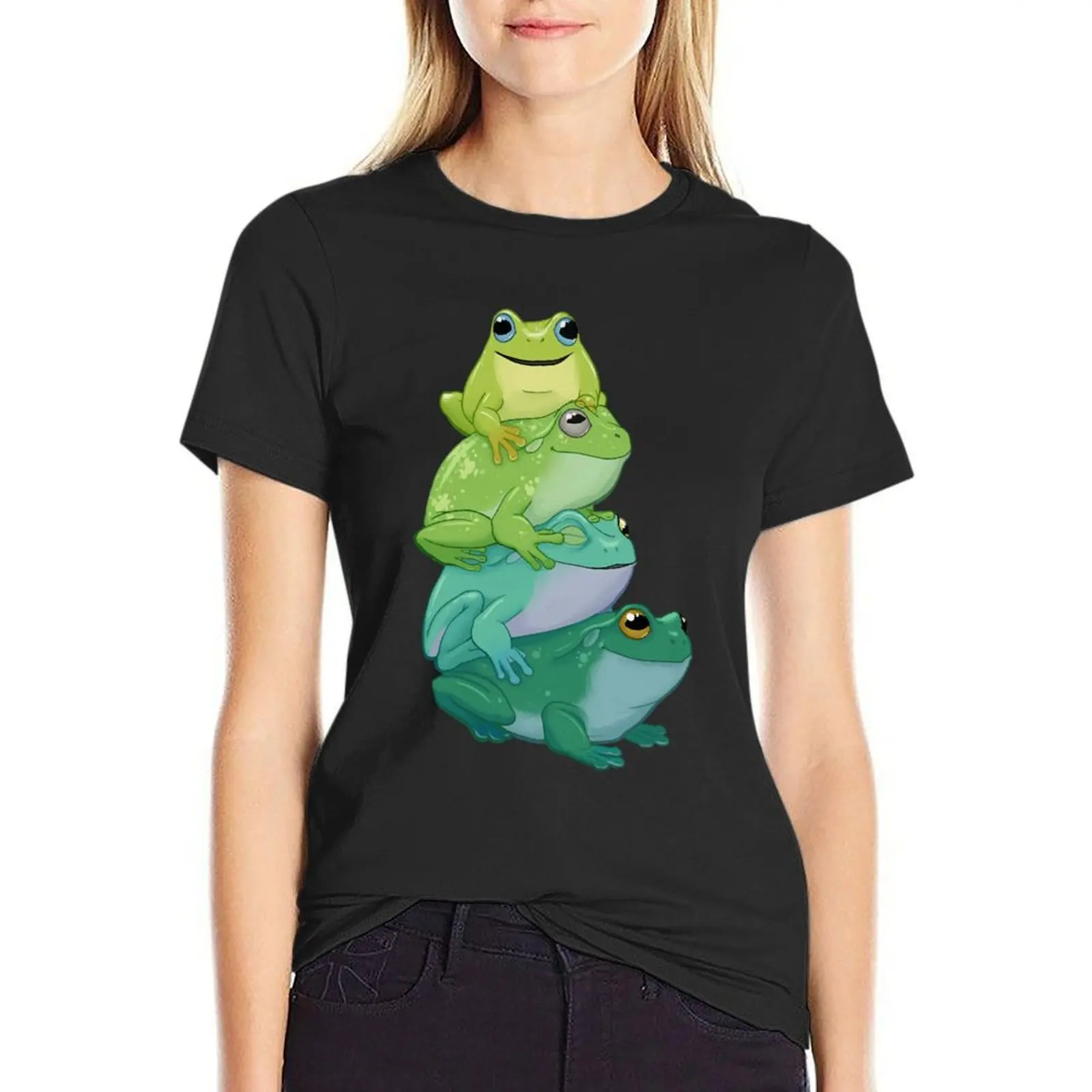 Men Women Sticky Frog Stack Cute Graphic Gift T-Shirt plain sweat blacks aesthetic clothes workout t shirts for Women
Men Women Sticky Frog Stack Cute Graphic Gift T-Shirt plain sweat blacks aesthetic clothes workout t shirts for Women
