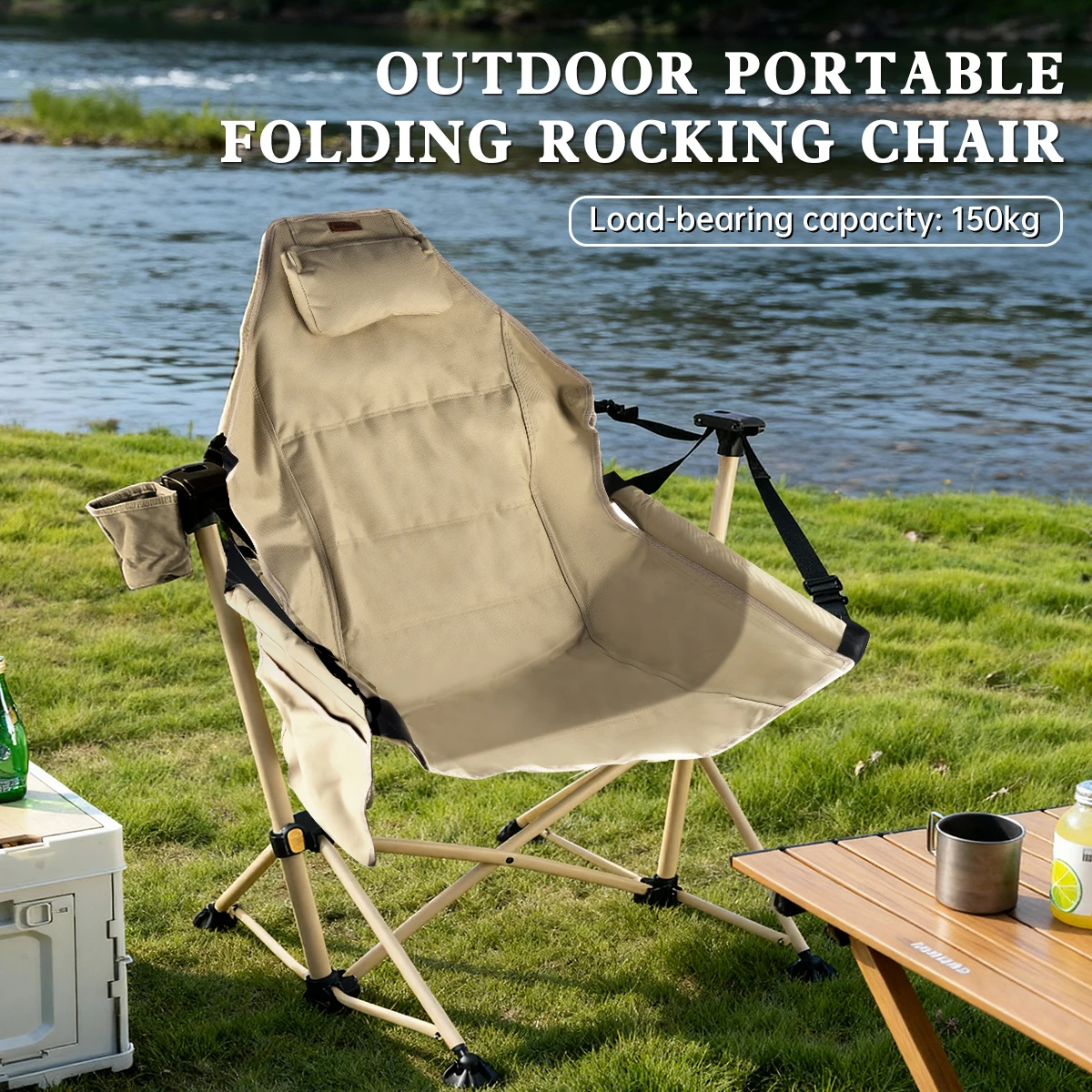 Уличное кресло-гамак для кемпинга, портативное складное кресло-качалка для взрослых, выдерживает до 180 кг, сверхпрочное, увеличенного размера
Уличное кресло-гамак для кемпинга, портативное складное кресло-качалка для взрослых, выдерживает до 180 кг, сверхпрочное, увеличенного размера