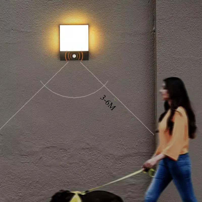 Outdoor Garden Decor Wall Lamp LED Lights Motion Sensor Radar Modern Nordic Cold White Warm IP65 Waterproof for Porch Light
Outdoor Garden Decor Wall Lamp LED Lights Motion Sensor Radar Modern Nordic Cold White Warm IP65 Waterproof for Porch Light