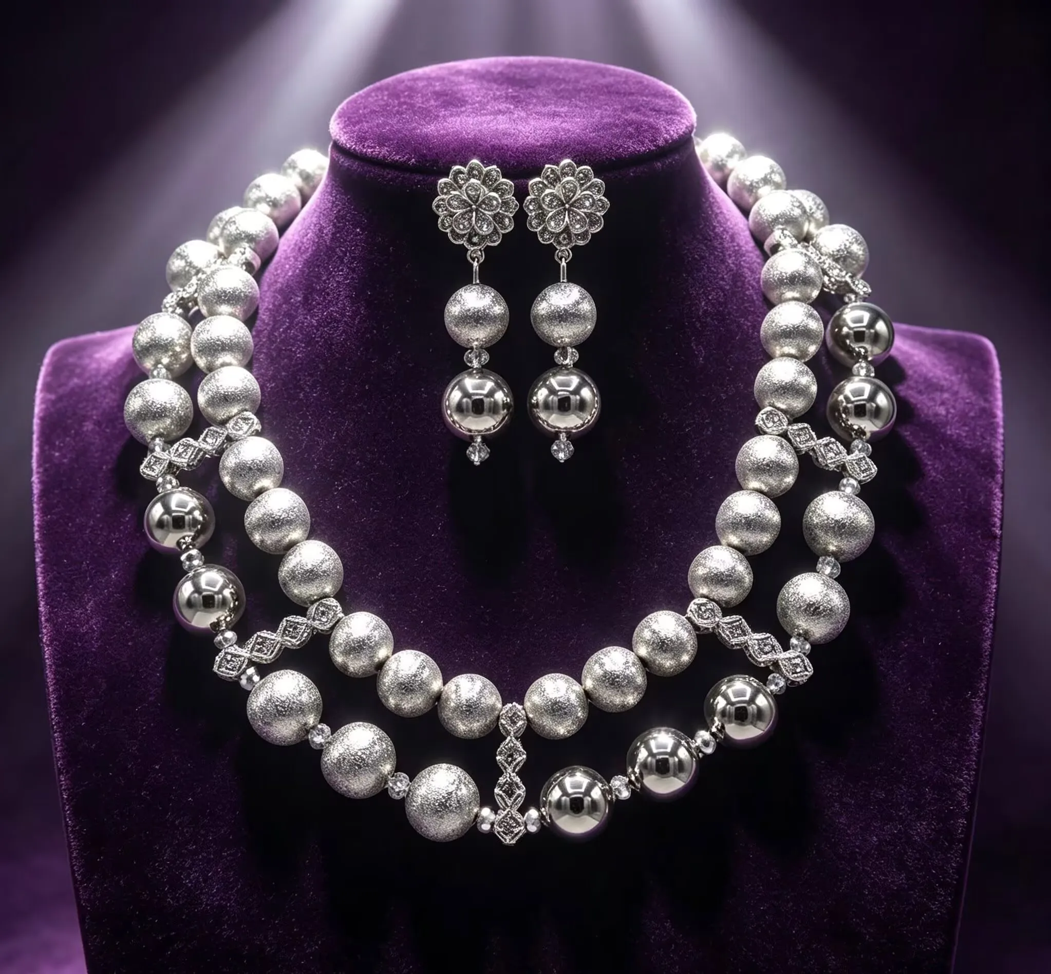 High Quality gold-plated jewelry set with earrings and necklaces, hypoallergenic and fade-resistant. Ideal for weddings, parties
High Quality gold-plated jewelry set with earrings and necklaces, hypoallergenic and fade-resistant. Ideal for weddings, parties