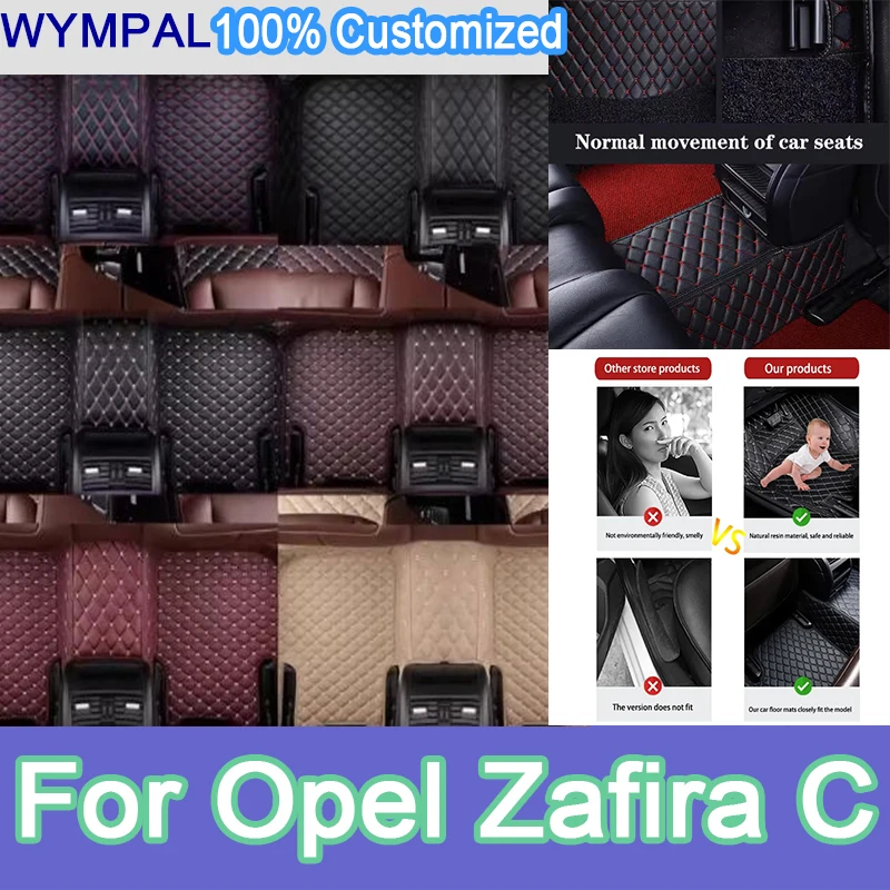 Luxury Car Floor Mats For Opel Zafira C 2019 2018 2017 2016 2015 2014 2013 2012 5 seats Carpets Custom Auto Interior Accessories
Luxury Car Floor Mats For Opel Zafira C 2019 2018 2017 2016 2015 2014 2013 2012 5 seats Carpets Custom Auto Interior Accessories