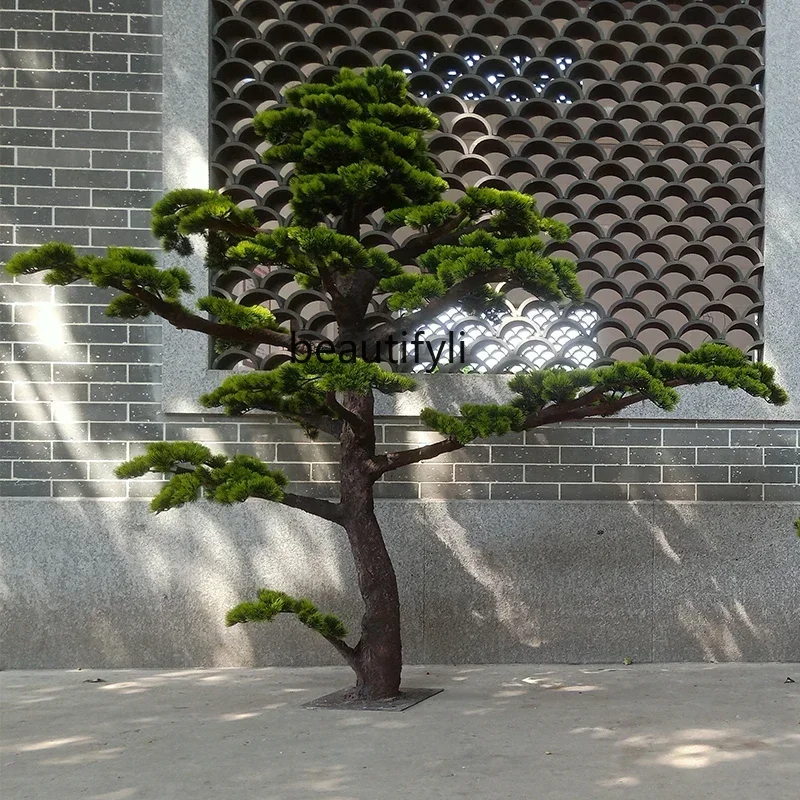 xxqArtificial Greeting Pine FRP Pine Shape Fake Trees Courtyard Large Decorative Tree
xxqArtificial Greeting Pine FRP Pine Shape Fake Trees Courtyard Large Decorative Tree
