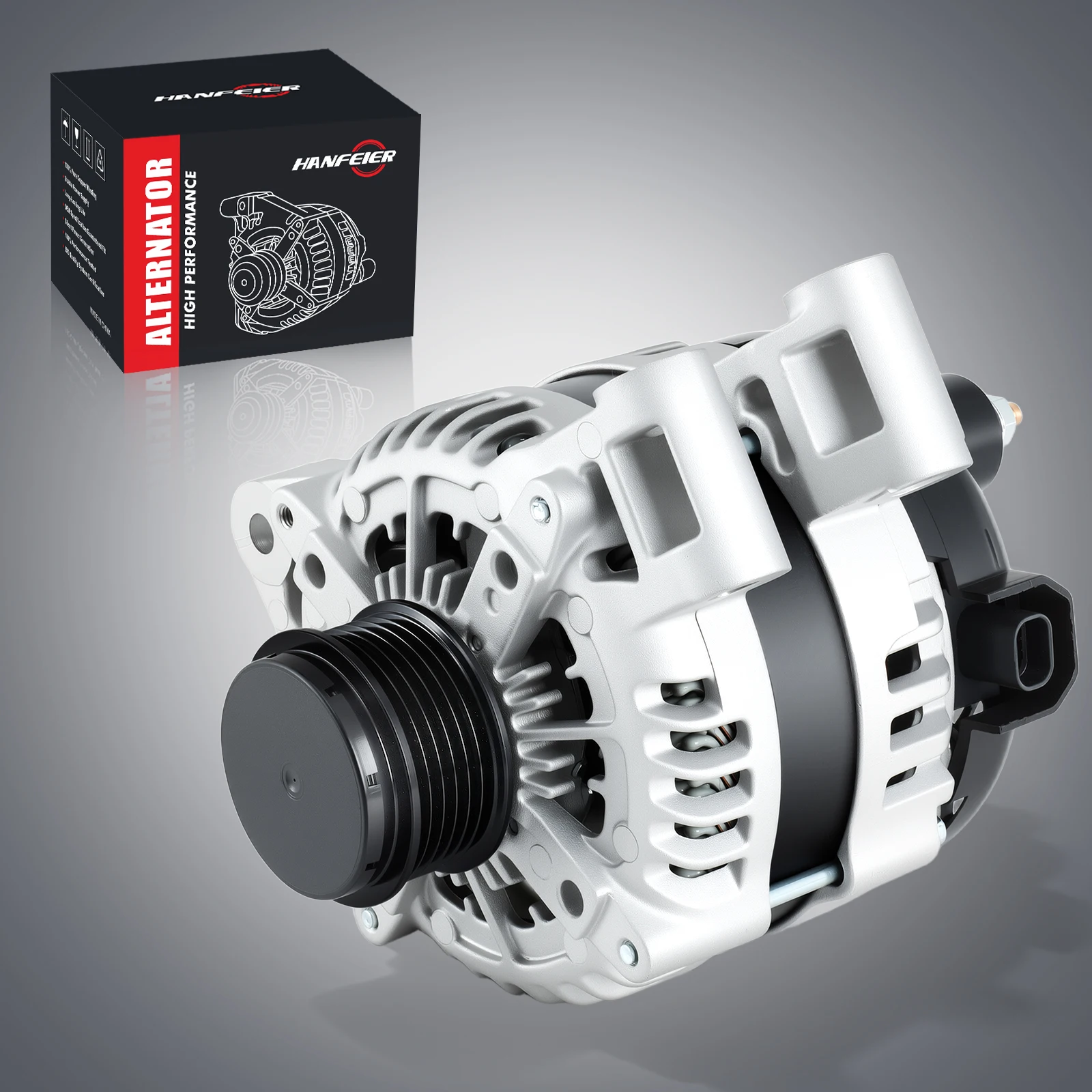 Alternator for Buick Enclave 08-17 Chevy Saturn 3.6L 170A 12V CW 6-Groove Clutch
Alternator for Buick Enclave 08-17 Chevy Saturn 3.6L 170A 12V CW 6-Groove Clutch