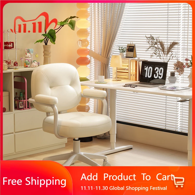 Swivel Playseat Office Chair Computer Bedroom Comfortable Relaxing Office Chair Conference Luxury Silla Oficina Salon Furniture
Swivel Playseat Office Chair Computer Bedroom Comfortable Relaxing Office Chair Conference Luxury Silla Oficina Salon Furniture