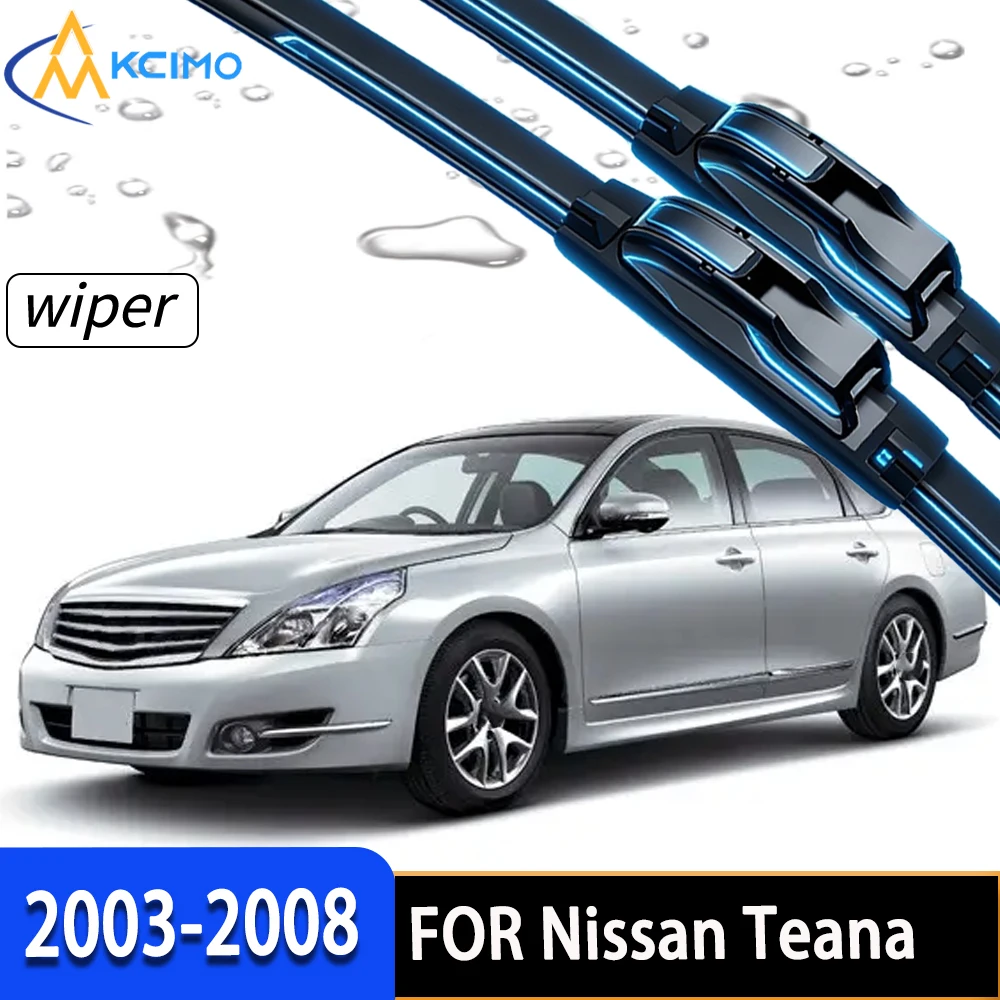 Premium Front Wiper Blades Featuring Long-Lasting Rubber, Reliable All-Weather Performance for Nissan Teana J31 2003-2008
Premium Front Wiper Blades Featuring Long-Lasting Rubber, Reliable All-Weather Performance for Nissan Teana J31 2003-2008
