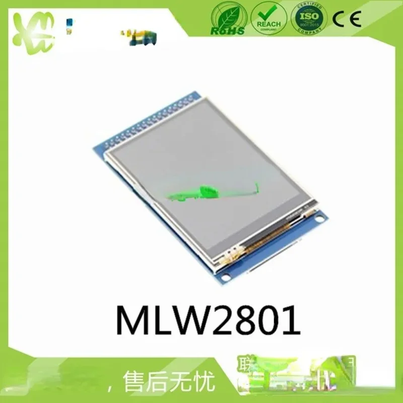 2.8 inch 320x240 dot matrix module TFT color screen module parallel port MLW2801
2.8 inch 320x240 dot matrix module TFT color screen module parallel port MLW2801