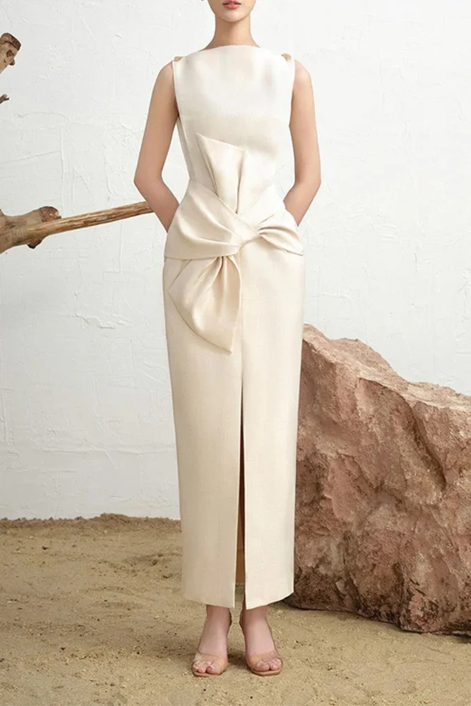 Customized Jersey Pleat A-line Scoop Neck Midi Dress Homecoming Dresses Classic Exquisite Formal Evening Party Gowns for Women
Customized Jersey Pleat A-line Scoop Neck Midi Dress Homecoming Dresses Classic Exquisite Formal Evening Party Gowns for Women