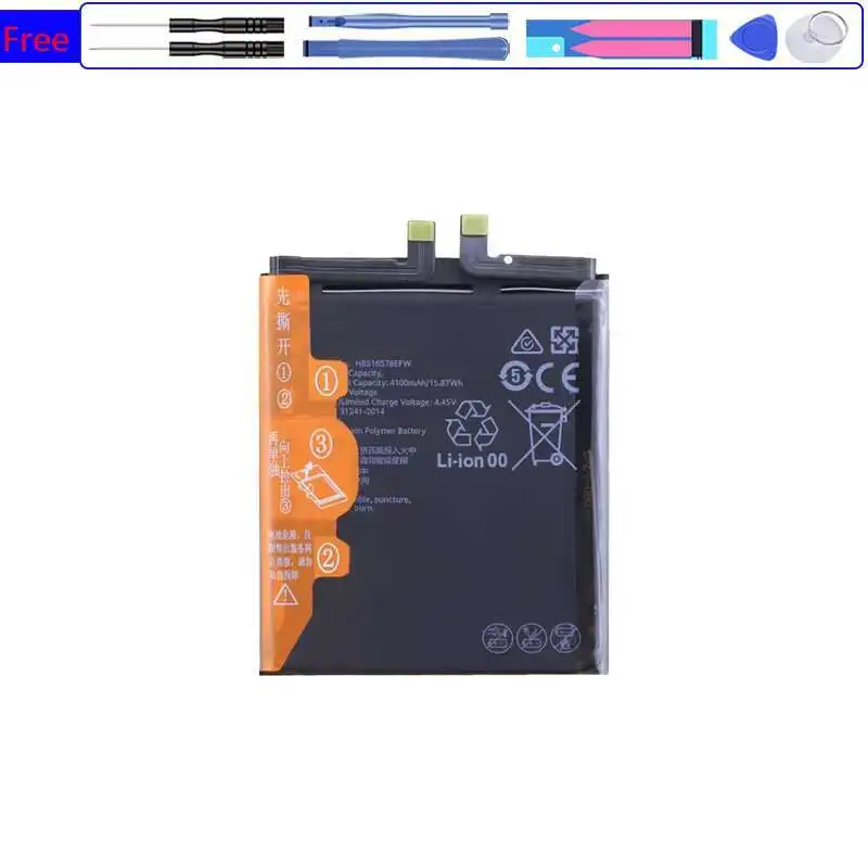 4100 мАч HB516578EFW Аккумулятор мобильного телефона для Huawei P50 Abr-AL00 Длительная производительность
4100 мАч HB516578EFW Аккумулятор мобильного телефона для Huawei P50 Abr-AL00 Длительная производительность