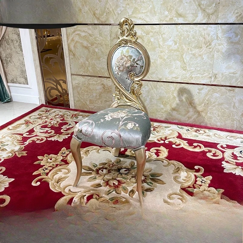 French solid wood fabric embroidered dressing stool, European luxury dressing stool, simple dressing table, household bedroom
French solid wood fabric embroidered dressing stool, European luxury dressing stool, simple dressing table, household bedroom