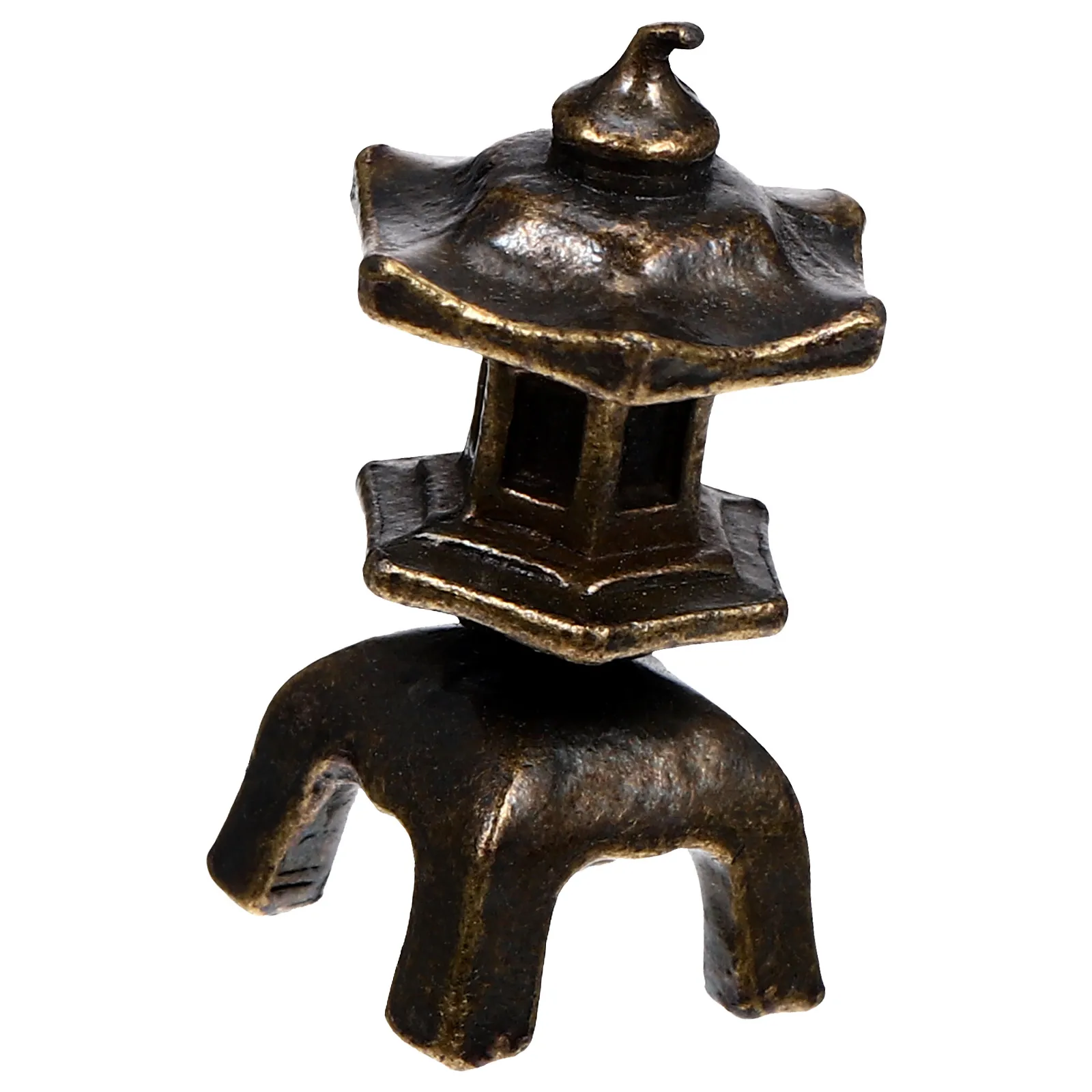 1pc Japanese Pagoda Lantern Stone Statue Mini Garden Ornament Copper Alloy Outdoor Zen Decor Pavilion Bonsai Adorn
1pc Japanese Pagoda Lantern Stone Statue Mini Garden Ornament Copper Alloy Outdoor Zen Decor Pavilion Bonsai Adorn