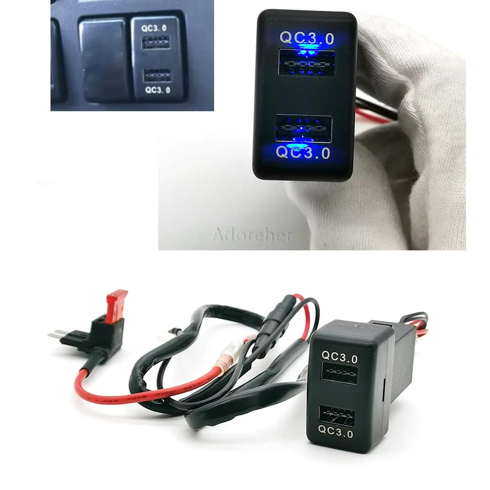 1PC For Isuzu Van 700P KV100 KV600 Car Charger Dual USB Phone Charging Interface Socket Power Adapter Cable
1PC For Isuzu Van 700P KV100 KV600 Car Charger Dual USB Phone Charging Interface Socket Power Adapter Cable