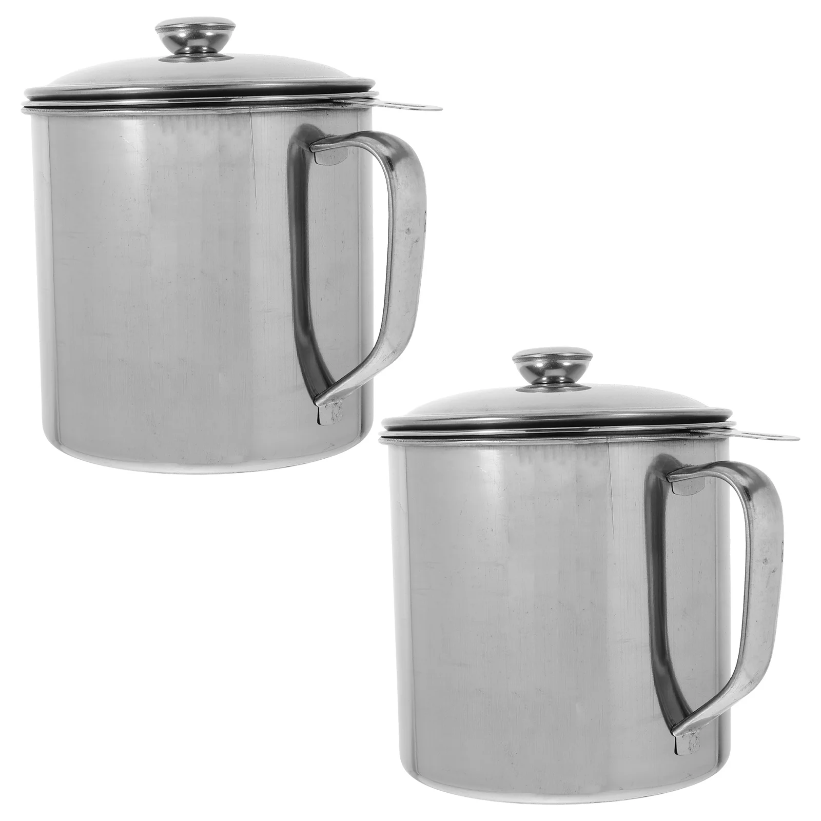 2pcs OilStrainerPot SmallStainlessSteel FryerContainer MultifunctionalGreaseCan SeparatorFoodResidue AntiScaldHandle
2pcs OilStrainerPot SmallStainlessSteel FryerContainer MultifunctionalGreaseCan SeparatorFoodResidue AntiScaldHandle