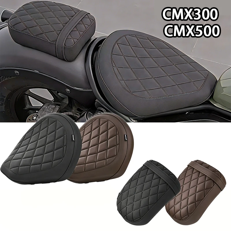 Motorcycle Accessories Front Rider Driver Seat Cushion Rear Passenger Pillion For Honda Rebel CMX500 CMX300 CM 500 300 2017-2025
Motorcycle Accessories Front Rider Driver Seat Cushion Rear Passenger Pillion For Honda Rebel CMX500 CMX300 CM 500 300 2017-2025