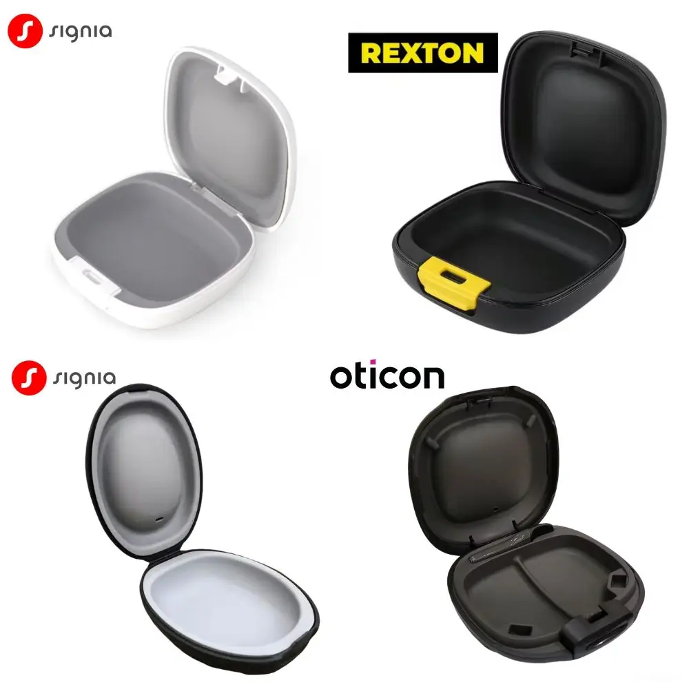 Signia Rexton Oticon Hearing Aid Case 1pcs- Portable Shockproof Drop-Proof Protective Cover, Compact Storage for Home & Outdoor
Signia Rexton Oticon Hearing Aid Case 1pcs- Portable Shockproof Drop-Proof Protective Cover, Compact Storage for Home & Outdoor