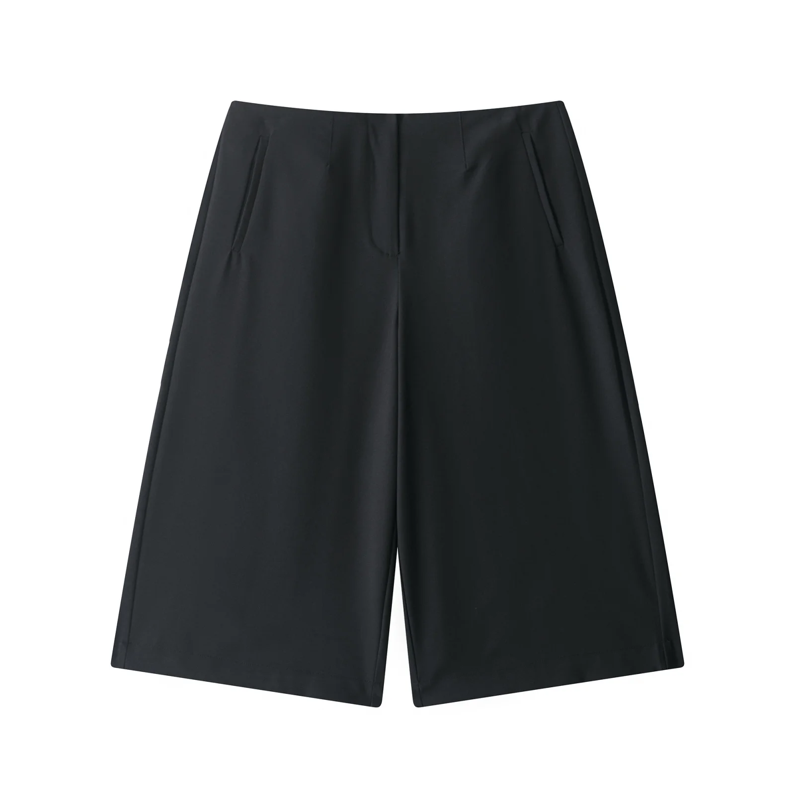 Topenomi, новинка 2025, черные короткие брюки, женские широкие шорты с высокой талией, брюки, простая модная универсальная уличная одежда, Ropa Mujer
Topenomi, новинка 2025, черные короткие брюки, женские широкие шорты с высокой талией, брюки, простая модная универсальная уличная одежда, Ropa Mujer