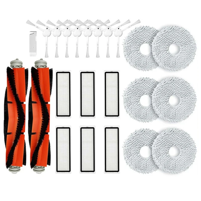 For Xiaomi S10+ / S10 Plus Robot Vacuum Cleaner Main Side Brush Mop Cloth Hepa Filter Accessories Replacemnet Parts
For Xiaomi S10+ / S10 Plus Robot Vacuum Cleaner Main Side Brush Mop Cloth Hepa Filter Accessories Replacemnet Parts