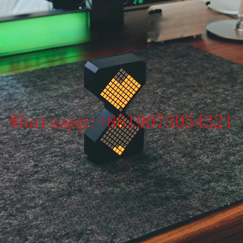 Electronic hourglass, creative black technology desktop small ornament birthday gift for boys and friends
Electronic hourglass, creative black technology desktop small ornament birthday gift for boys and friends