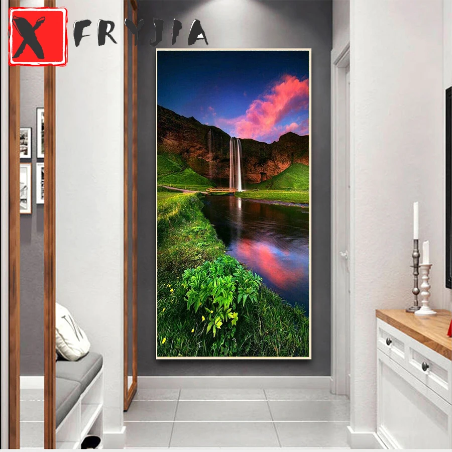 5d diamond painting Fire cloud, waterfall diy full square drill diamond embroidery round diamond mosaic painting home decoration
5d diamond painting Fire cloud, waterfall diy full square drill diamond embroidery round diamond mosaic painting home decoration