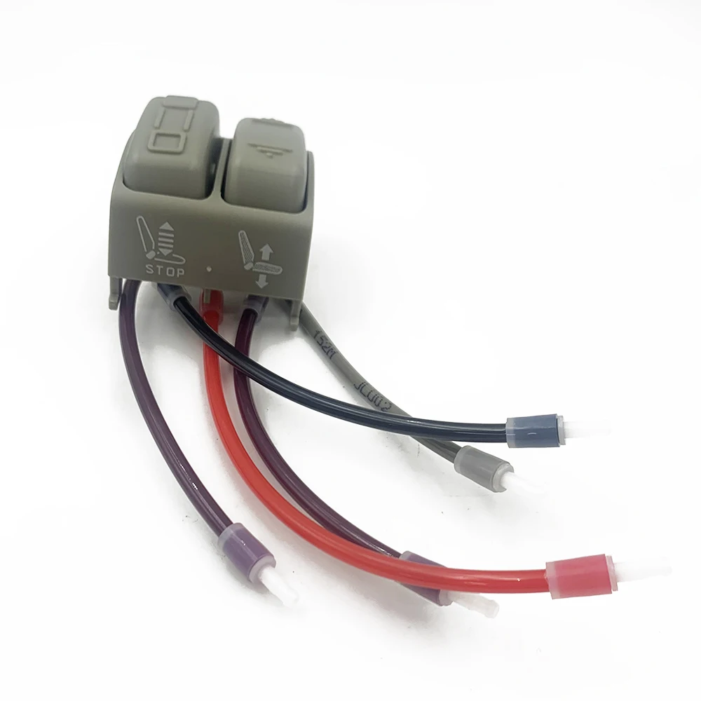 OE:1440370 8559629 LH / 1440371 8559628 RH New High Quality For SCANIA 4-Series Trucks ISRI Seat Control Adjustment Switch
OE:1440370 8559629 LH / 1440371 8559628 RH New High Quality For SCANIA 4-Series Trucks ISRI Seat Control Adjustment Switch