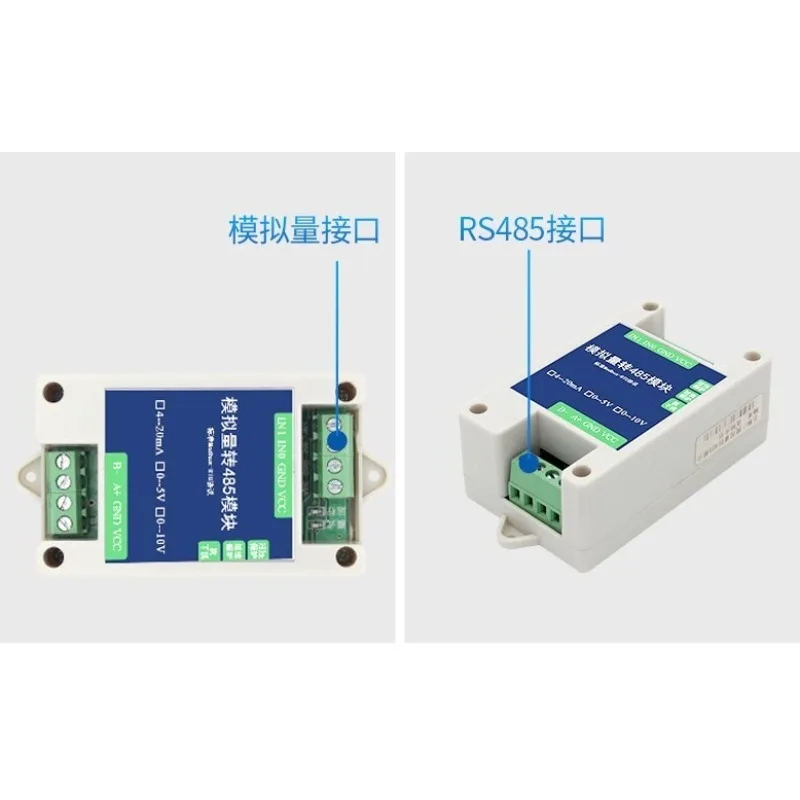 Loook Store Hot Sale Analog To RS485 Communication Module Secondary Development 4-20mA Voltage Current Signal Acquisition Module
Loook Store Hot Sale Analog To RS485 Communication Module Secondary Development 4-20mA Voltage Current Signal Acquisition Module