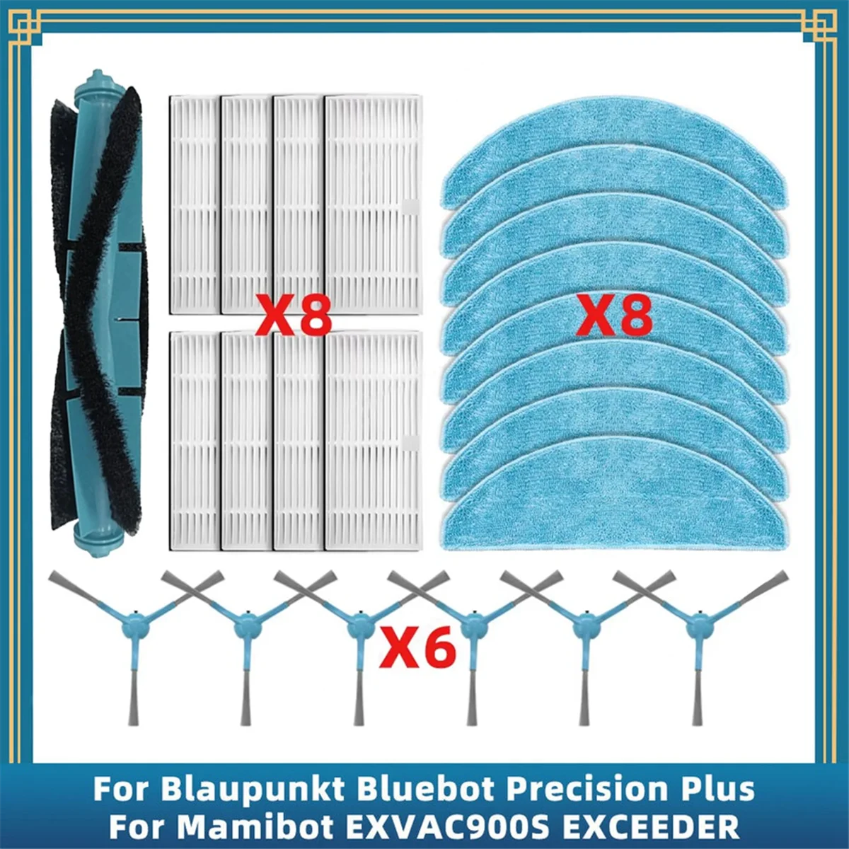 Hot sale For Bluebot Precision Plus / EXVAC900S EXCEEDER Vacuum Cleaner Parts Main Side Brush Mop Cloth
Hot sale For Bluebot Precision Plus / EXVAC900S EXCEEDER Vacuum Cleaner Parts Main Side Brush Mop Cloth