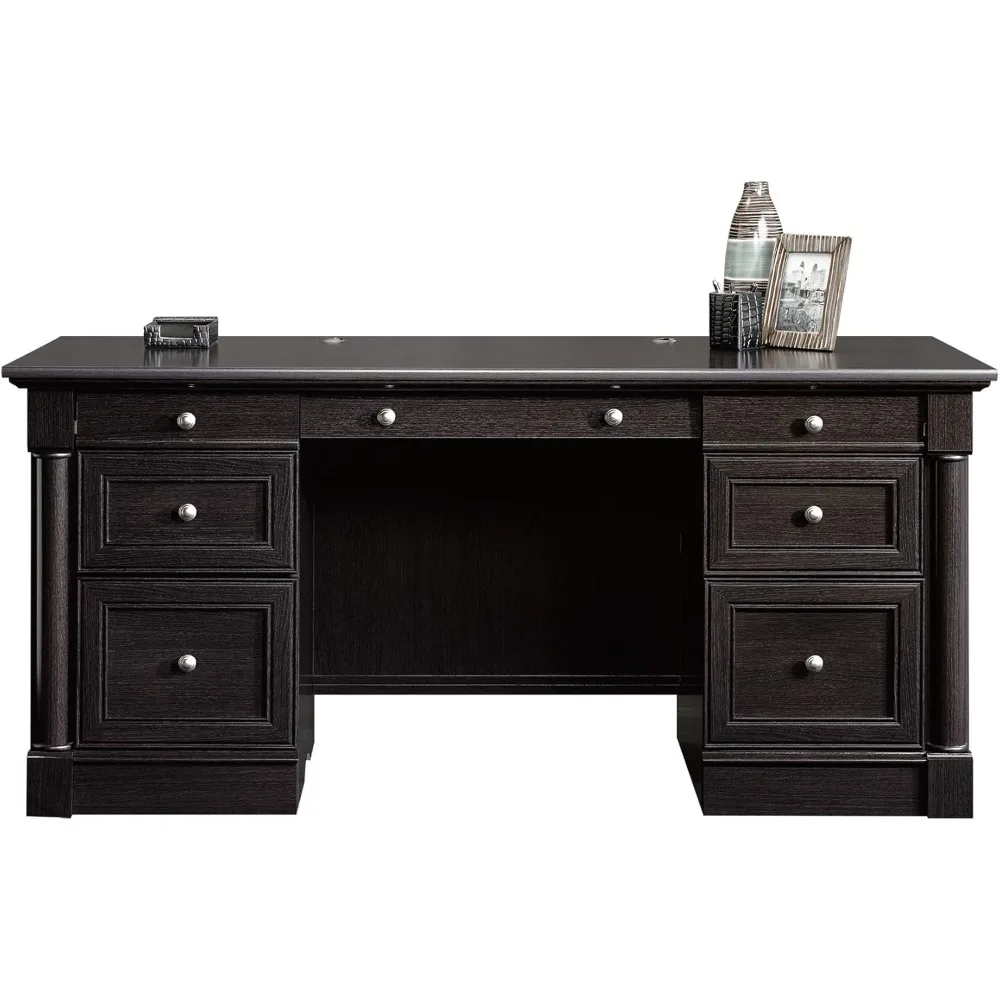 Office Desk with Drawers, Executive Desk with File Cabinet Storage, Cable Management, Keyboard Tray
Office Desk with Drawers, Executive Desk with File Cabinet Storage, Cable Management, Keyboard Tray
