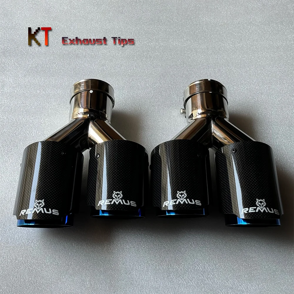 1 пара Remus Dual Quad Автомобильный наконечник выхлопной трубы глянцевый синий глушитель из углеродного волокна наконечник автомобильной выхлопной системы сопла для всех автомобилей
1 пара Remus Dual Quad Автомобильный наконечник выхлопной трубы глянцевый синий глушитель из углеродного волокна наконечник автомобильной выхлопной системы сопла для всех автомобилей
