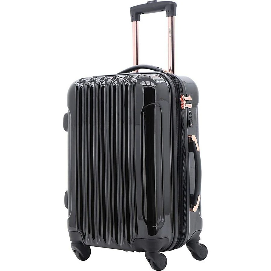 Alma CarryOn TSALock Spinner Luggage, Black
Alma CarryOn TSALock Spinner Luggage, Black