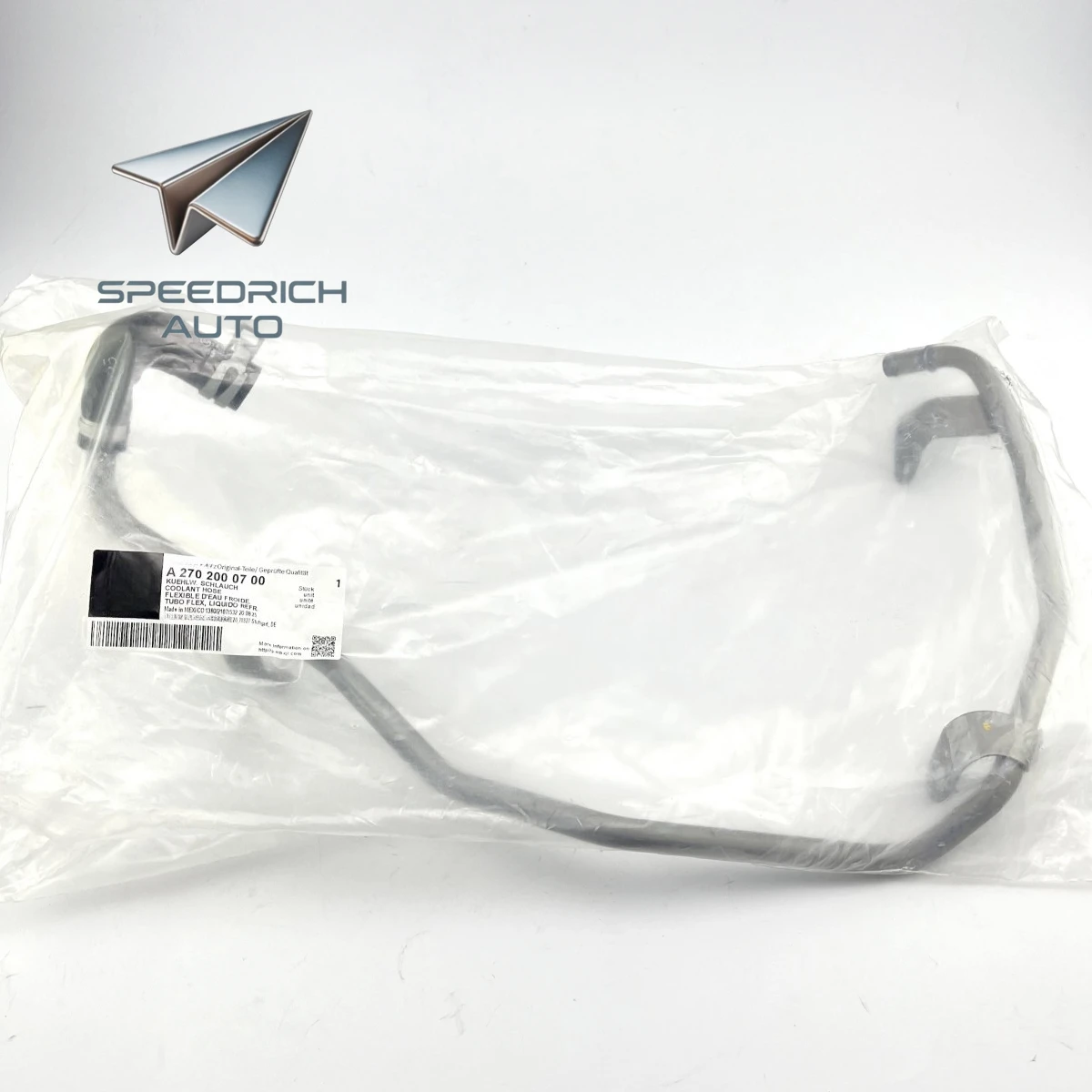 A2702000700 A2702002400 A2702000851 Coolant piping for R4 M270 E16 R4 M260 E20 LL
A2702000700 A2702002400 A2702000851 Coolant piping for R4 M270 E16 R4 M260 E20 LL