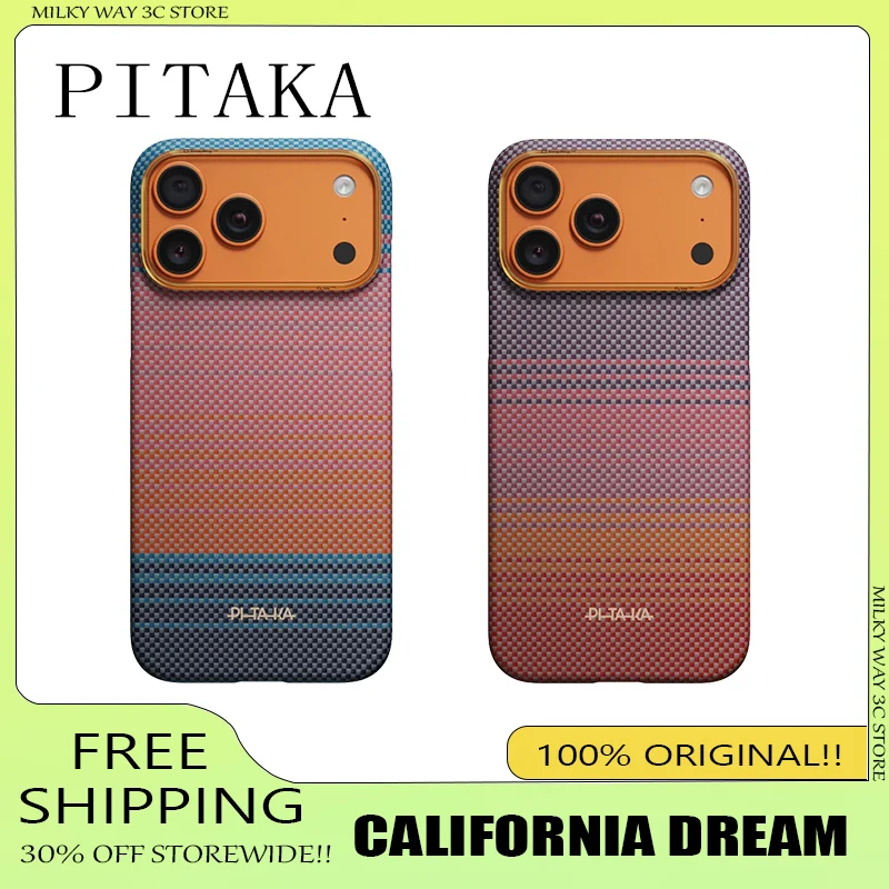 Genuine PITAKA Carbon Fibre Case for IPhone 17 Pro Max/Pro/Air Kevlar Wireless Charging Back Cover Magnetic Ultra-thin Phonecase
Genuine PITAKA Carbon Fibre Case for IPhone 17 Pro Max/Pro/Air Kevlar Wireless Charging Back Cover Magnetic Ultra-thin Phonecase