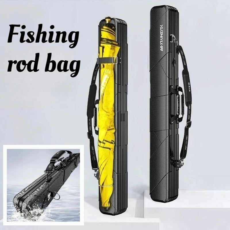 Многофункциональная портативная удочка с твердым корпусом, водонепроницаемая легкая сумка, сумка для рыболовных снастей, большая вместимость, уличное оборудование
Многофункциональная портативная удочка с твердым корпусом, водонепроницаемая легкая сумка, сумка для рыболовных снастей, большая вместимость, уличное оборудование
