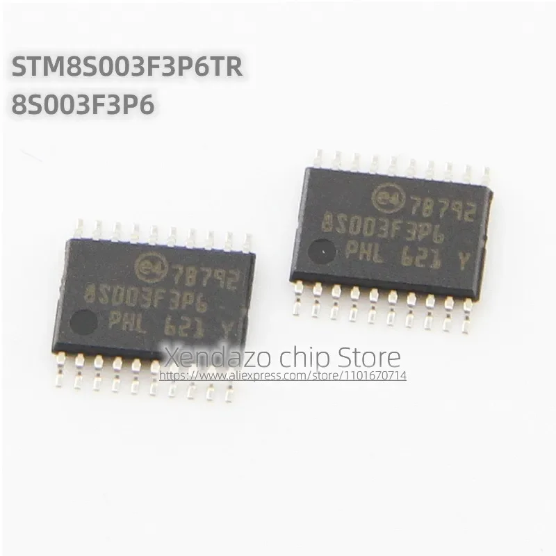 5 шт./лот STM8S003F3P6TR STM8S003F3P6 8S003F3P6 TSSOP-20 посылка оригинальный 8-битный чип микроконтроллера
5 шт./лот STM8S003F3P6TR STM8S003F3P6 8S003F3P6 TSSOP-20 посылка оригинальный 8-битный чип микроконтроллера