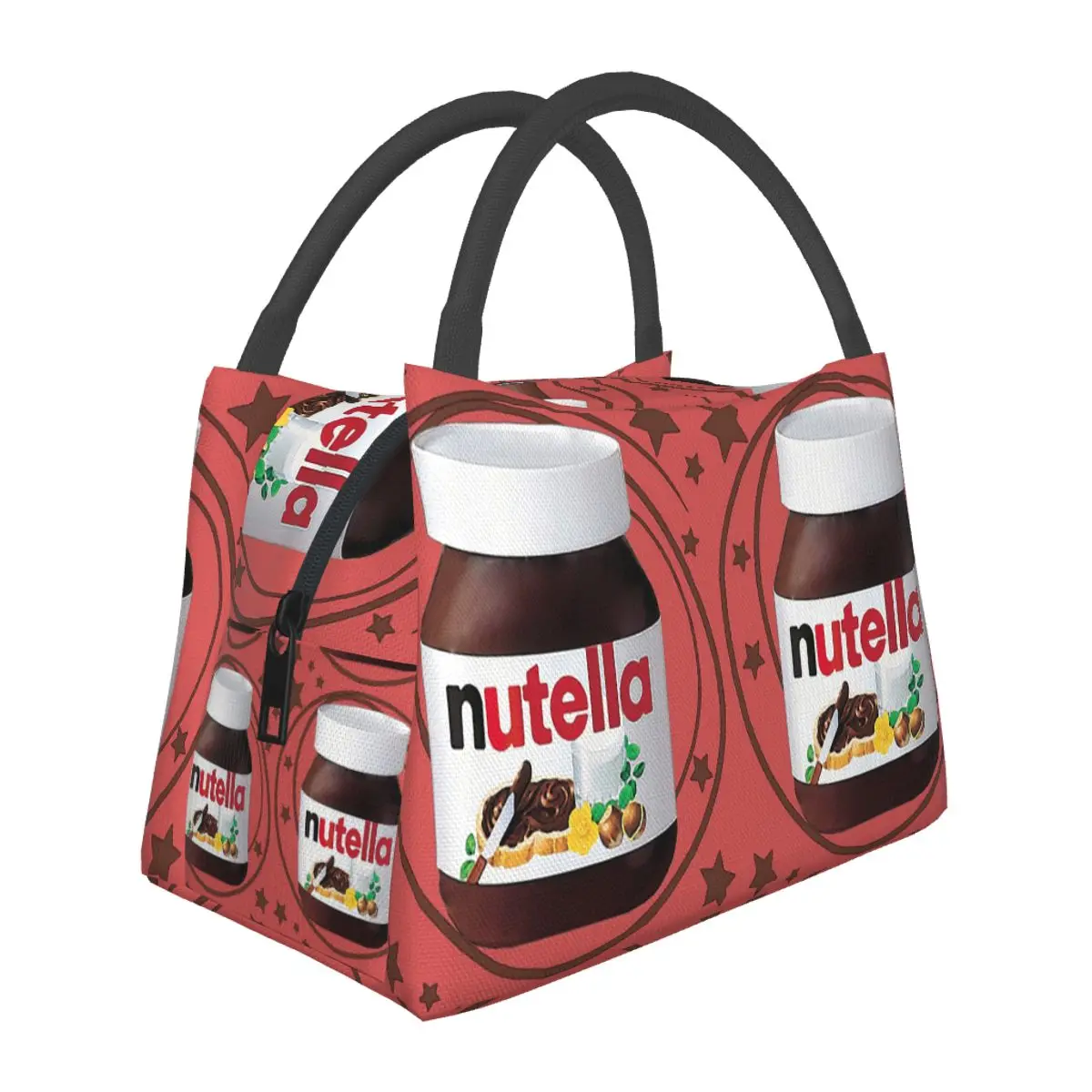 Nutella Swirls Insulated Lunch Bag for School Bento Storage Food Boxes Leakproof Container Cooler Thermal Lunch Box Tote
Nutella Swirls Insulated Lunch Bag for School Bento Storage Food Boxes Leakproof Container Cooler Thermal Lunch Box Tote