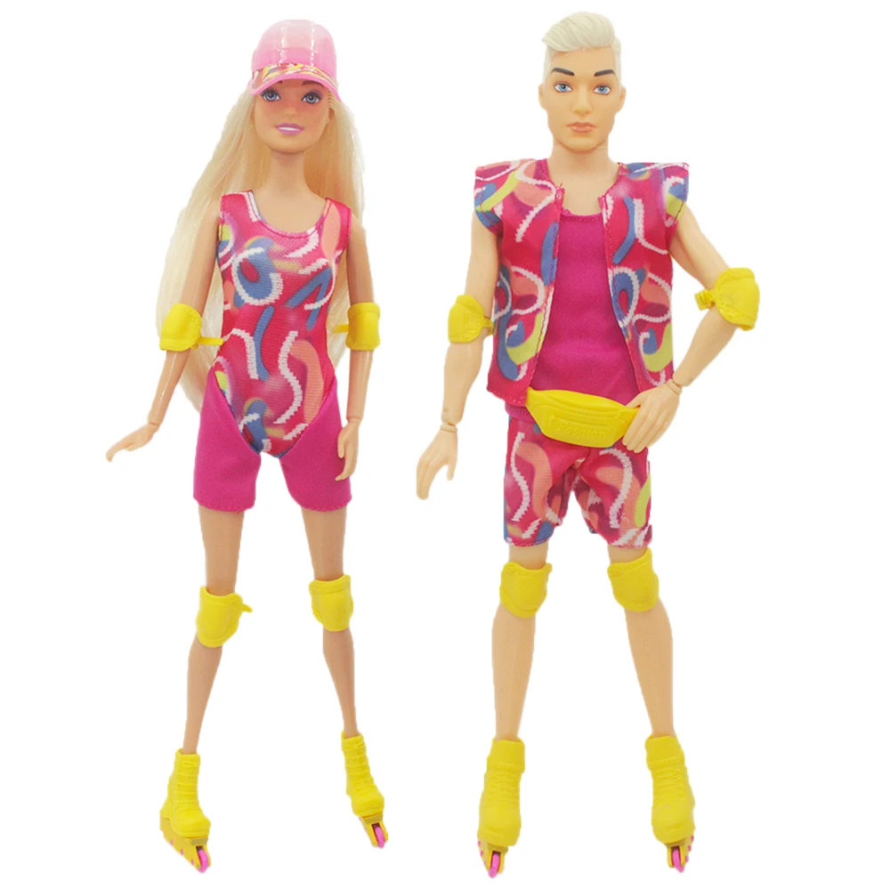 NK 2 Set 1/6 Doll Clothes Rollerblading Costume+Doll Accessories For 11.5 inch Girl Doll Clothes 12 Inch Boy Doll Clothes Gift
NK 2 Set 1/6 Doll Clothes Rollerblading Costume+Doll Accessories For 11.5 inch Girl Doll Clothes 12 Inch Boy Doll Clothes Gift