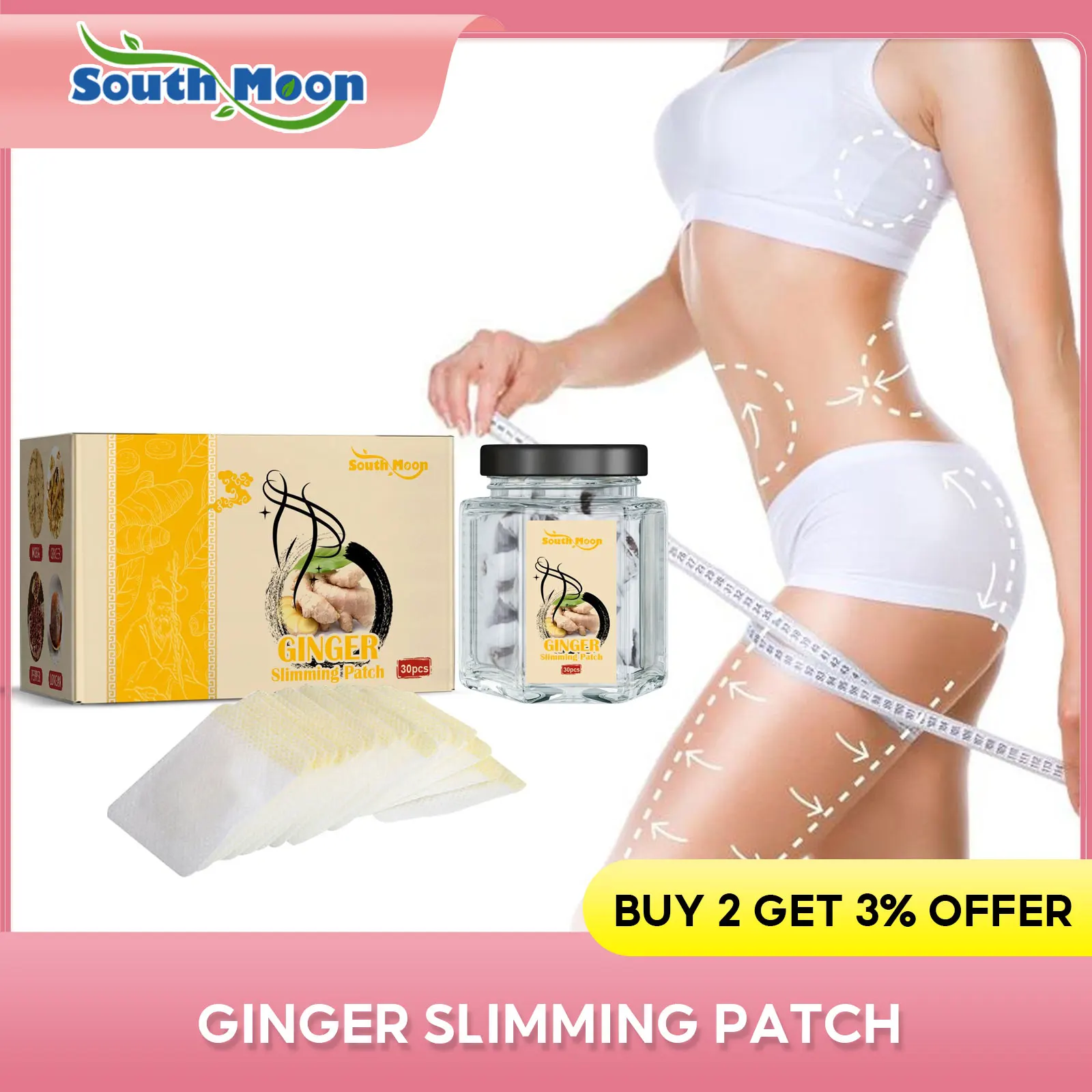 Наклейка для пупка Ginger Body Detox, наклейка для удаления талии, живота, рук, ног, жира, антицеллюлитный, укрепляющий бедра, товары для плоского живота
Наклейка для пупка Ginger Body Detox, наклейка для удаления талии, живота, рук, ног, жира, антицеллюлитный, укрепляющий бедра, товары для плоского живота