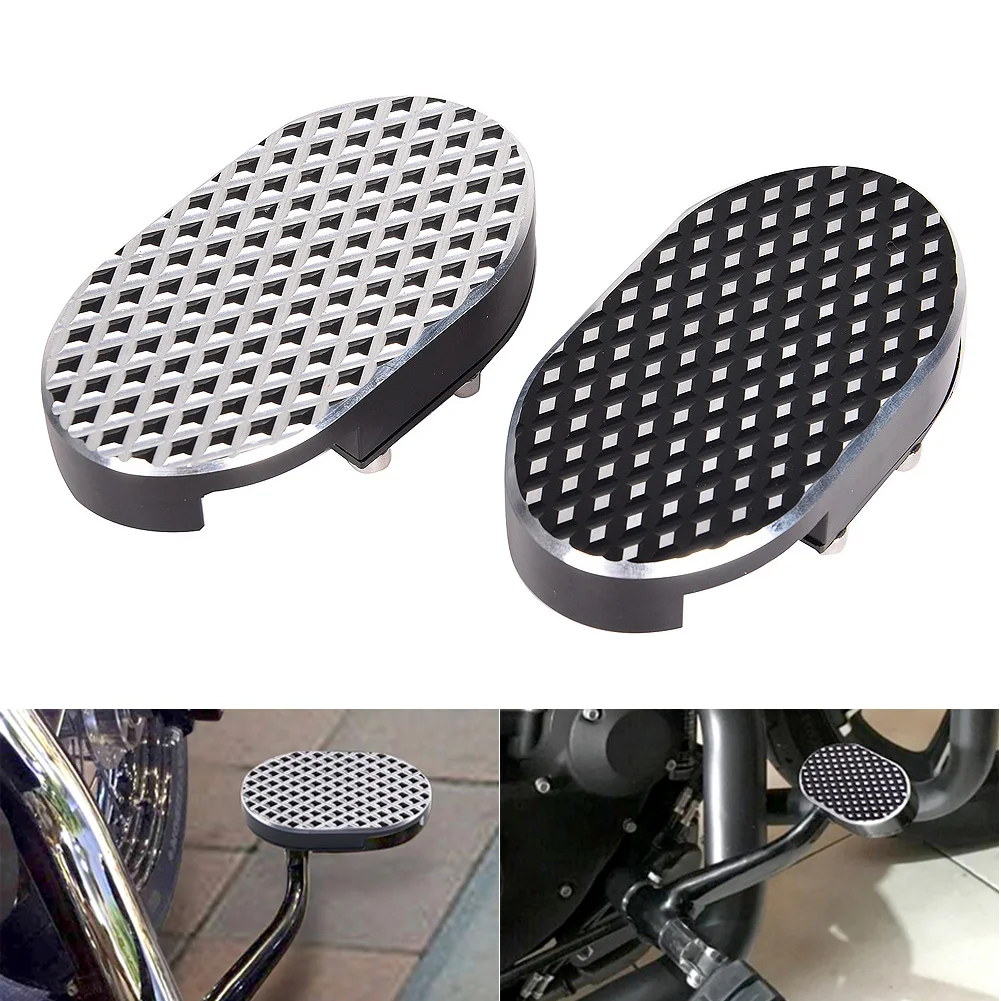 Motorcycle Brake Pedal Pads Foot Peg Cover Aluminum for Harley Sportster 1200 Custom Softail Dyna Fat Bob V Rod
Motorcycle Brake Pedal Pads Foot Peg Cover Aluminum for Harley Sportster 1200 Custom Softail Dyna Fat Bob V Rod