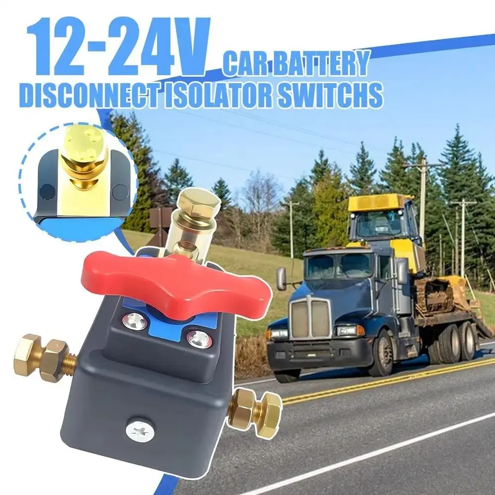 12V/24V Car Disconnect Switch Quick Cut-off Switch Protector Anti-leakage Switch Terminal Cut-off Car Power Switch Isolator
12V/24V Car Disconnect Switch Quick Cut-off Switch Protector Anti-leakage Switch Terminal Cut-off Car Power Switch Isolator