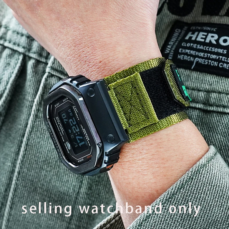 Водонепроницаемый ремешок и корпус для часов Casio Heart Rate Small Square 3516 DW-H5600MB, модифицированные, легко крепящиеся, из нейлонового холста.
Водонепроницаемый ремешок и корпус для часов Casio Heart Rate Small Square 3516 DW-H5600MB, модифицированные, легко крепящиеся, из нейлонового холста.