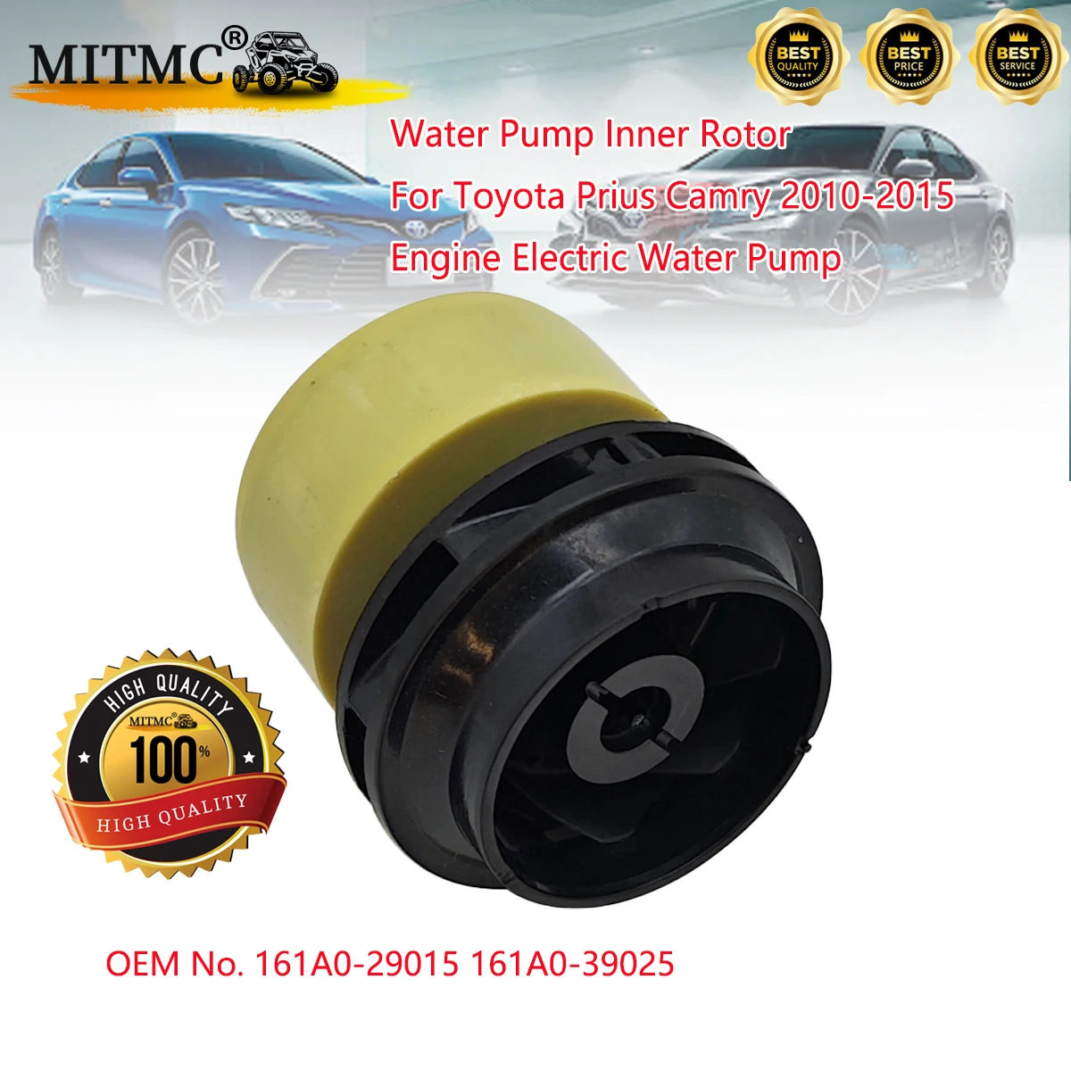 Внутренний ротор водяного насоса для Toyota Prius Camry 2010-2015 для двигателя, электрический водяной насос, номер OEM. 161A0-29015 161A0-39025
Внутренний ротор водяного насоса для Toyota Prius Camry 2010-2015 для двигателя, электрический водяной насос, номер OEM. 161A0-29015 161A0-39025