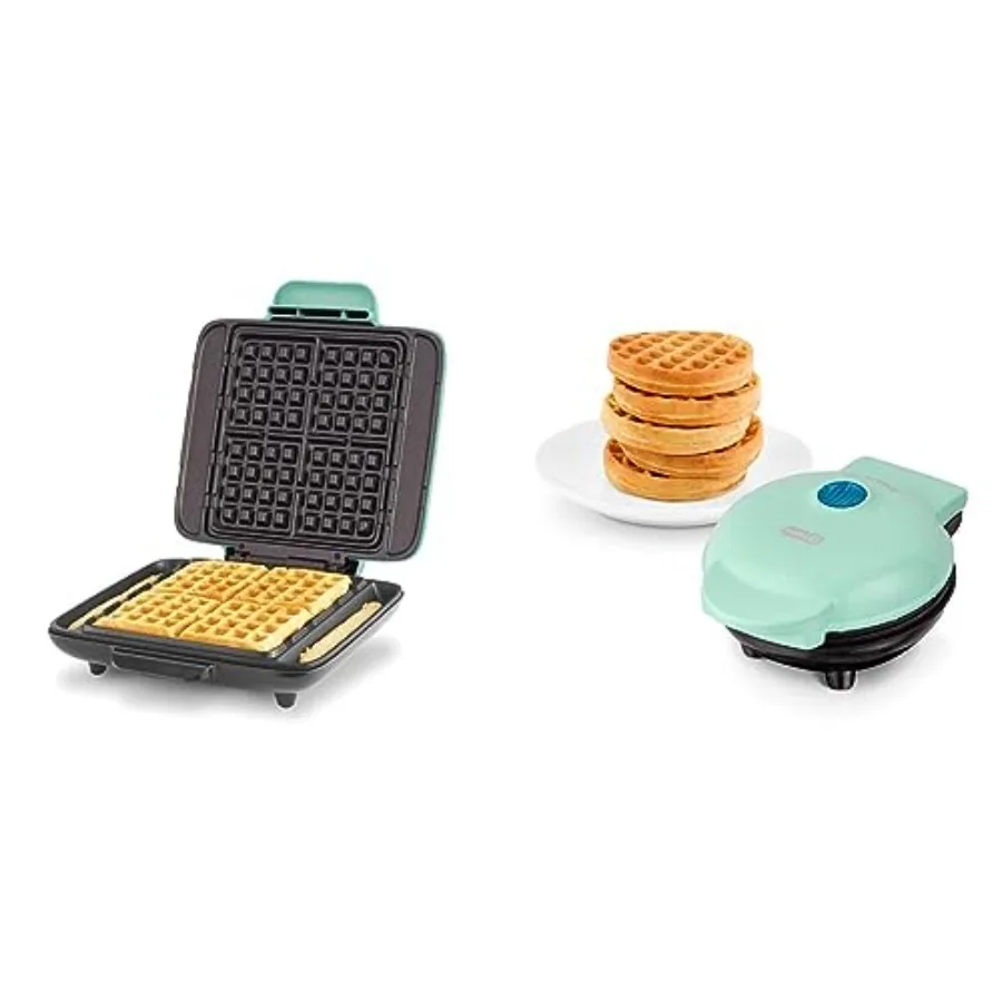 Deluxe NoDrip Waffle Iron Maker Machine 1200W for Making Individual Waffles Hash Browns and Any Breakfast Lunch or Snacks with
Deluxe NoDrip Waffle Iron Maker Machine 1200W for Making Individual Waffles Hash Browns and Any Breakfast Lunch or Snacks with