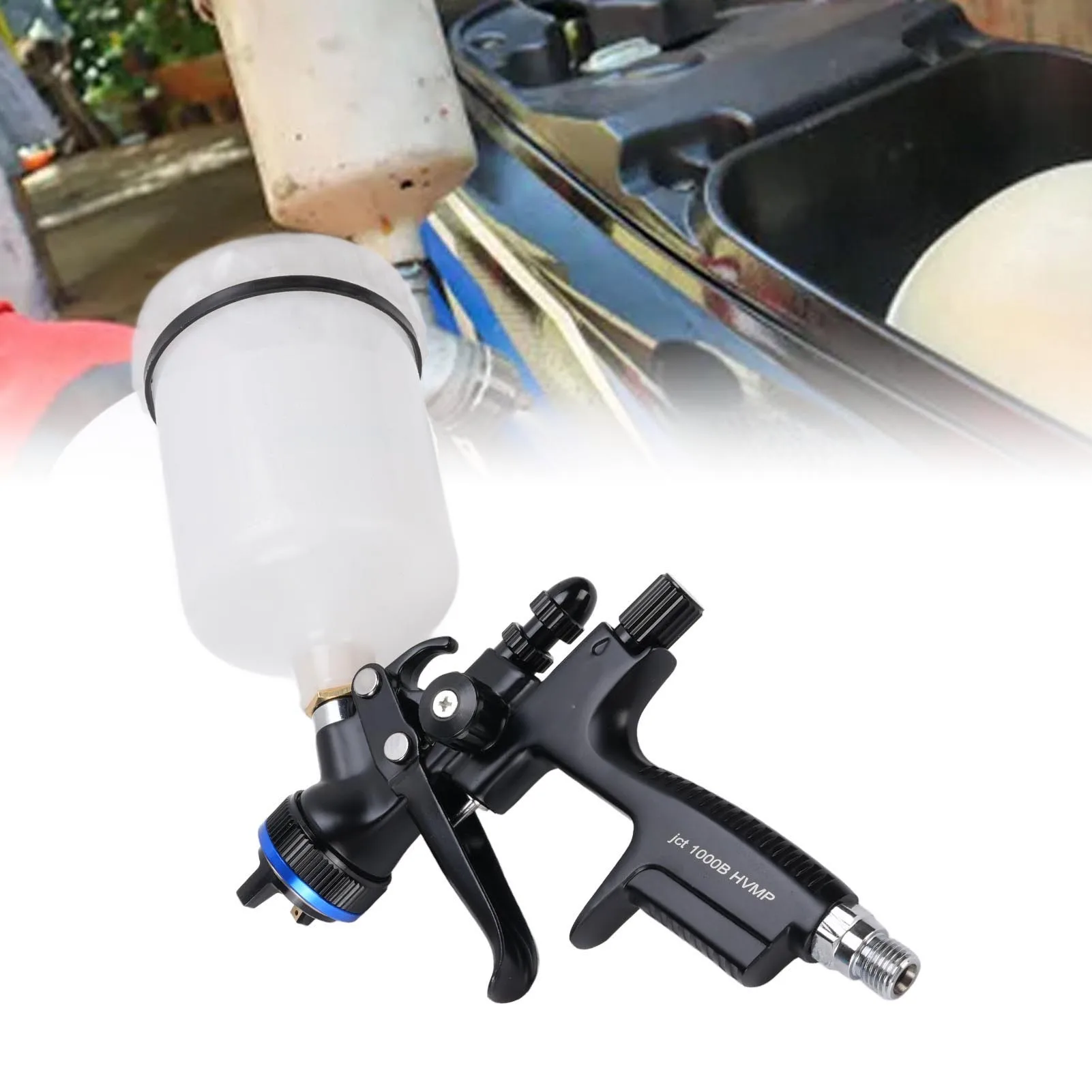 HVLP Air Spray Tool Comfortable Grip Multipurpose Uniform Spraying 1.3mm Nozzle Stainless Steel Paint Spray Tool for Furniture
HVLP Air Spray Tool Comfortable Grip Multipurpose Uniform Spraying 1.3mm Nozzle Stainless Steel Paint Spray Tool for Furniture